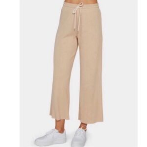 MATE The Label Organic Thermal Wide Leg Pant Size Small